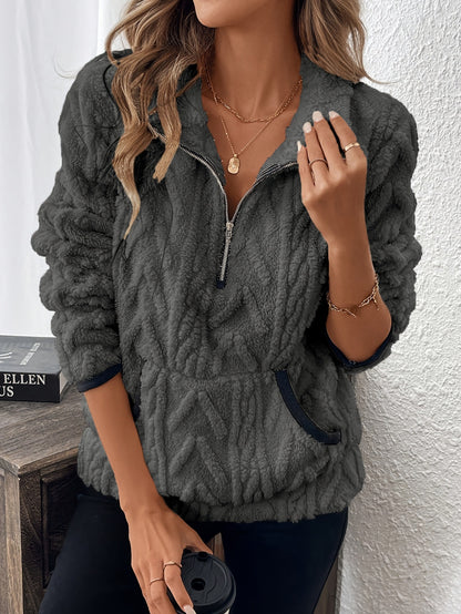 🎀【S–3XL】🔥Nový dámský zimní svetr s měkkým žakárovým vzorem, zesílený a hřejivý