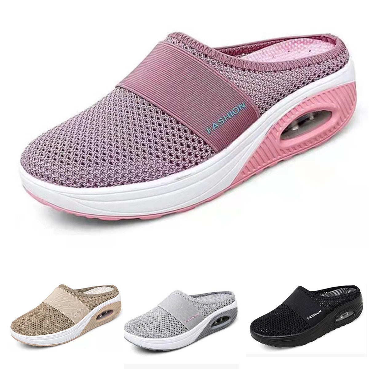 【45% zniżki】【35-43】2025 Buty z pustej siatki z poduszką powietrzną-3892537