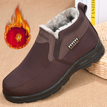 👞 Őszi és téli kedvezmények –45% 🔥🔥 [39–47-es méret] Férficipők – megerősített, meleg és vízálló