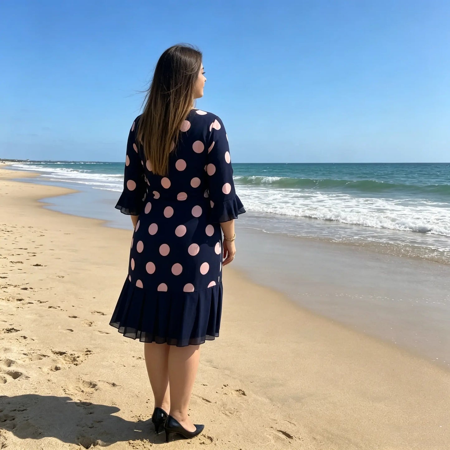 💟 Poslední den – sleva 50 % 【S–5XL】👗 Nové módní univerzální dámské šaty s přiléhavým střihem, elegantní a jednoduché