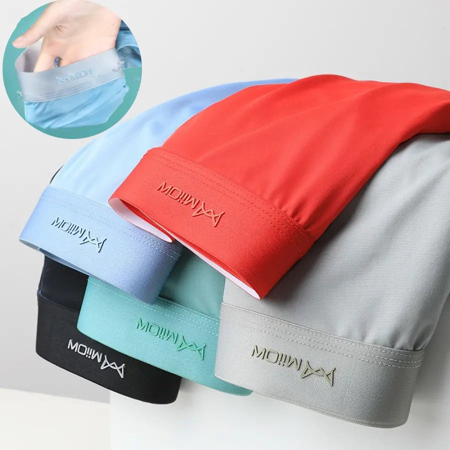 🎉L-4XL🩲 (7 ks) Pánské prodyšné boxerky z ledového hedvábí