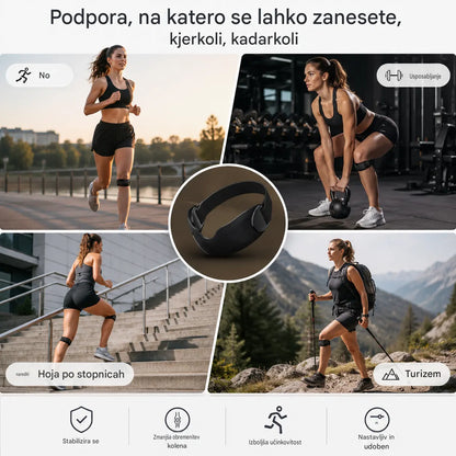 🏃‍♀️【Paket parov】  Športna opornica za koleno 👉 Vaša kolena potrebujejo počitek. Ta opornica za koleno zagotavlja vašim kolenom dovolj časa za počitek.