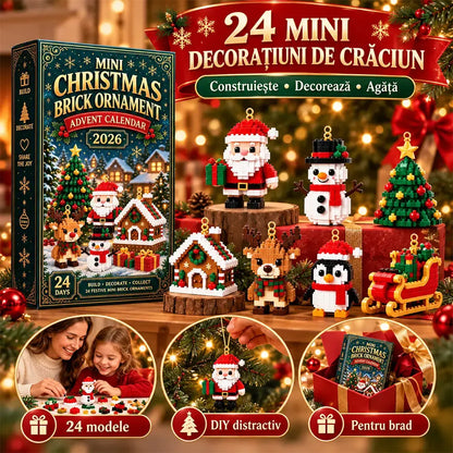 🎄Karácsonyi adventi naptár – építsetek együtt a családdal!😍