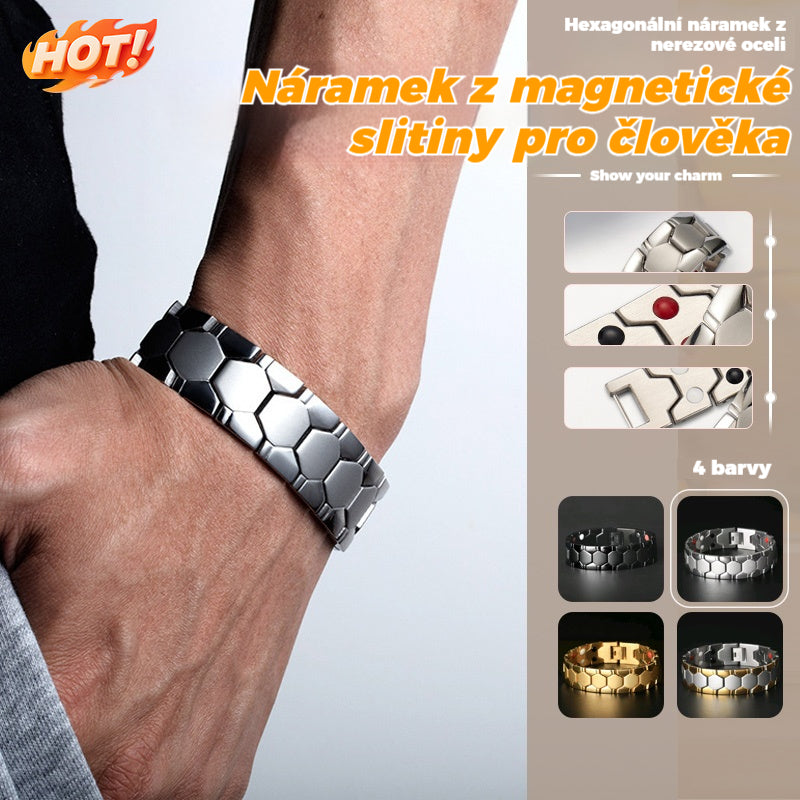 【Časově omezená sleva 50 %】 Odnímatelný magnetický náramek, stylový a univerzální