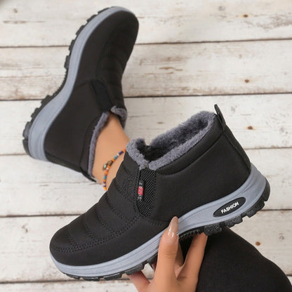 🔥【35-48】Unisex téli csizma plüss béléssel - meleg, kényelmes és csúszásmentes hideg időjárásra