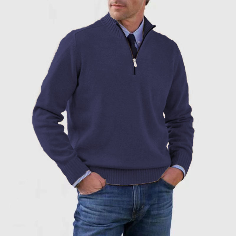 ⭐【L–5XL】Nov moden, udoben in topel moški pleten pulover za jesen in zimo