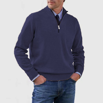 ⭐【L–5XL】Nov moden, udoben in topel moški pleten pulover za jesen in zimo