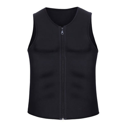 💪【Kup 1 dostań 1 za darmo】✨【S-4XL】Męska kamizelka zapinana na suwak, modelująca brzuch-4034158