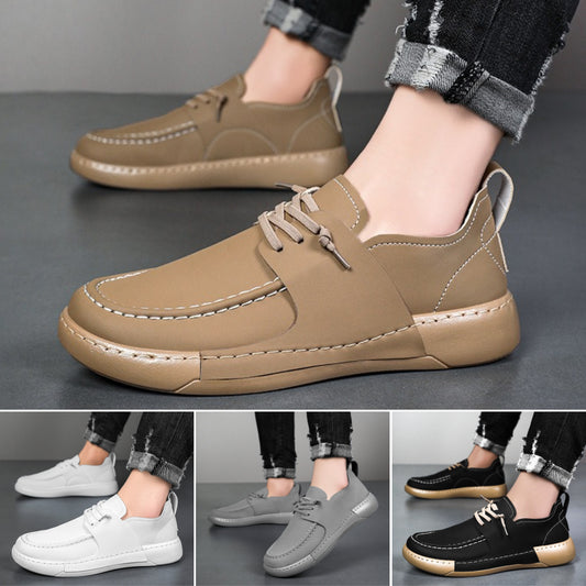【39-46】2025 Męskie modne buty casualowe w stylu retro antypoślizgowe