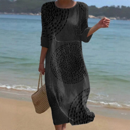 👗 Poslední den 50% slevy! 【XS-4XL】Elegantní letní volnočasové šaty – prodyšné, pohodlné, univerzální a zeštíhlující.