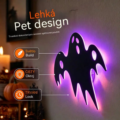 🎇Halloweenské samolepky na zeď, které svítí ve tmě