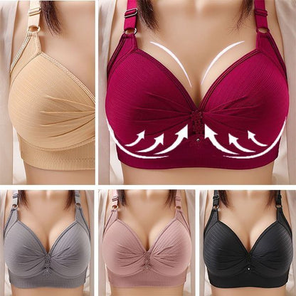 【Wyprzedaż】🔥【Kup 1, drugi gratis】🔥【40kg-120kg】🥰🥰🥰【M-6XL】Wygodny biustonosz w dużym rozmiarze-4150958