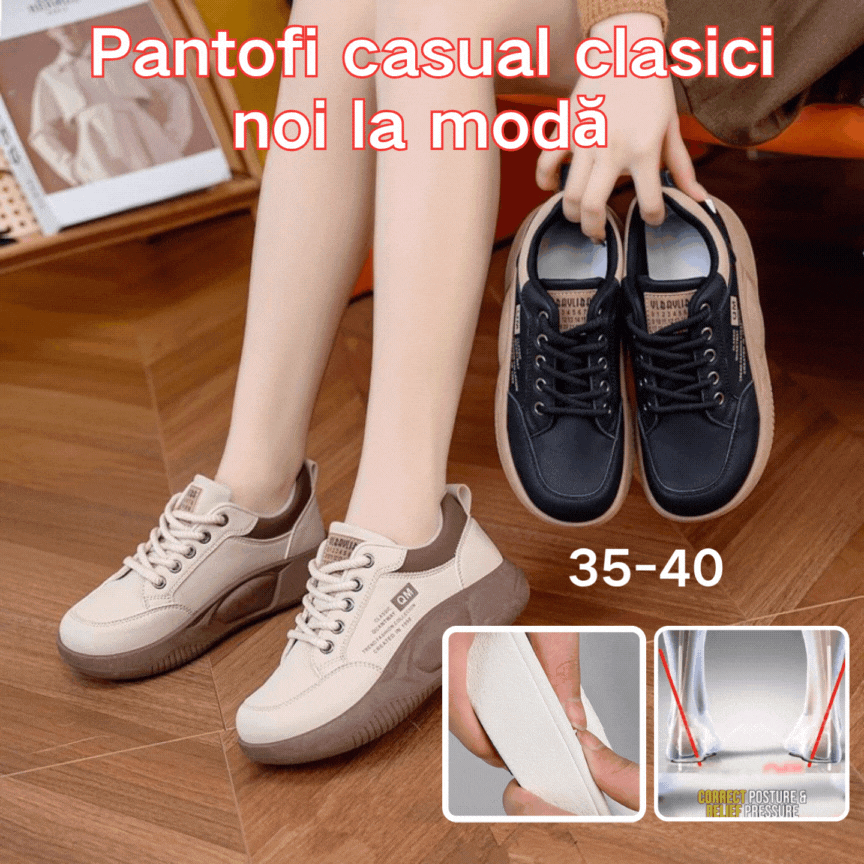 🏆👟【35-40】Modni čevlji za prosti čas z debelim podplatom, nov model, 2026-4242041
