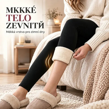 ✨🔥 2-balení【S-5XL】2026 kašmírové termo legíny s vysokým pasem na podzim a zimu