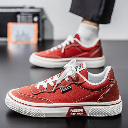 💥 Férfi vászoncipő | Alacsony szár, puha talp, légáteresztő, sokoldalú 👟