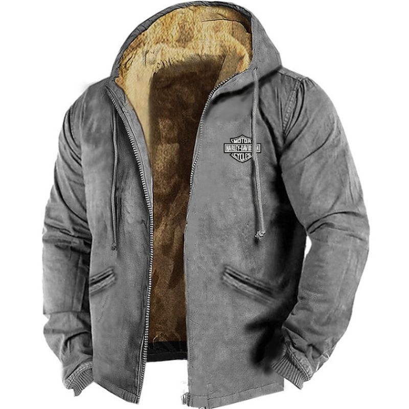 Chaqueta de franela gruesa y holgada para hombre, de moda de otoño e invierno, con 50 % de descuento por tiempo limitado (tallas M-5XL)