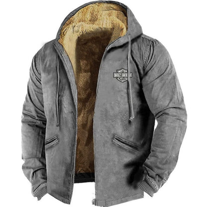 Chaqueta de franela gruesa y holgada para hombre, de moda de otoño e invierno, con 50 % de descuento por tiempo limitado (tallas M-5XL)