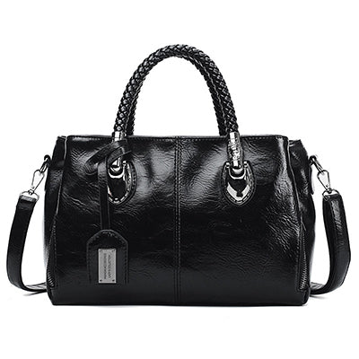 【Nowa popularna odzież damska】👜Torebka damska retro Boston ze skóry, miękka skórzana torebka, można nosić na jednym ramieniu