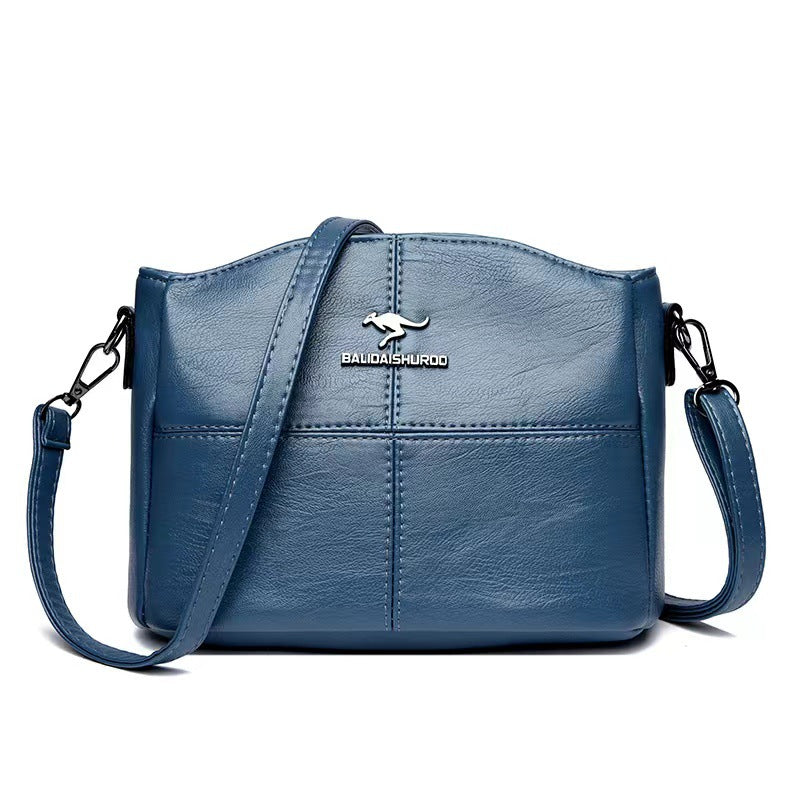 👜👜Nowa, ręcznie robiona torebka na ramię z prawdziwej skóry w stylu vintage