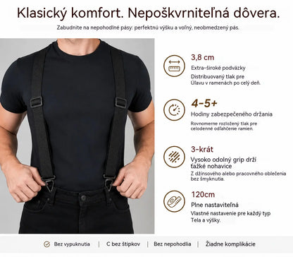 📢📢50% SLEVA! 🧷Pánské korzety s překříženými zády a sponami🧷