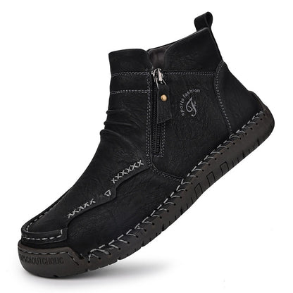 【38-48】Buty męskie ze skóry naturalnej, duże rozmiary-4113298