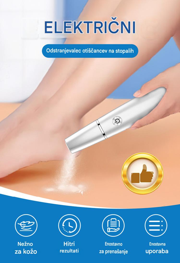 🦶🛁✨🔥Kupite 1, dobite 2 gratis🔥Novo električno kolo za odstranjevanje odmrle kože s pet, električno kolo za pedikuro