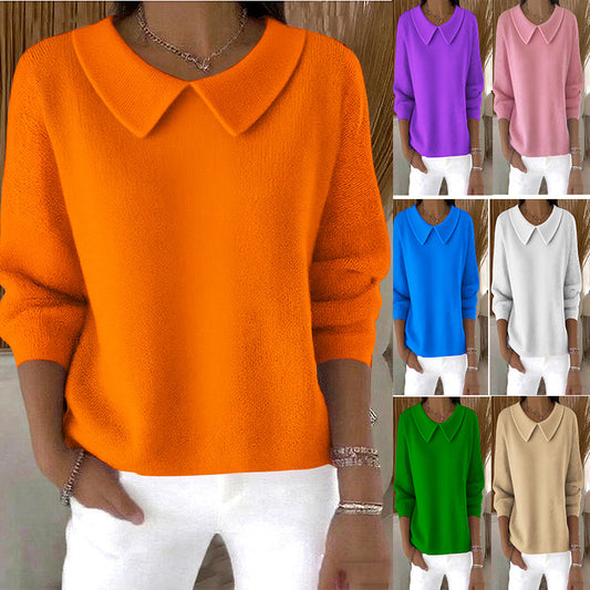 🔥✨【Nuevo estilo de otoño】【S-3XL】Cómoda camiseta de manga larga con cuello en V para otoño e invierno.