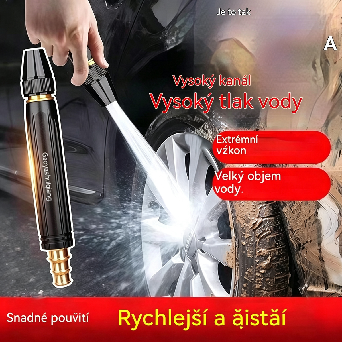 💧🚗🔥Kupte 1 a získejte 1 zdarma🔥Nová vysokotlaká tryska do myčky aut, univerzální pro zalévání květin, mytí aut a čištění podlah