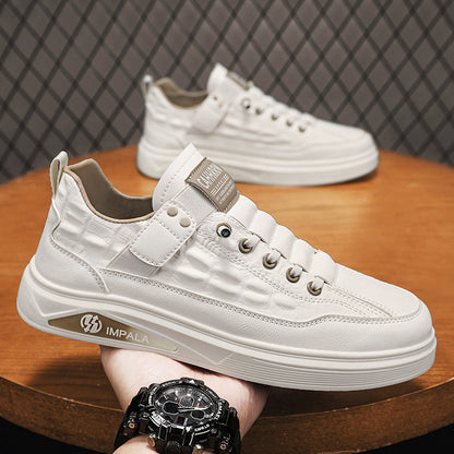 ✨ Podzimní novinka [39–44] Pánské prodyšné volnočasové boty – kožené tenisky s tlustou podrážkou