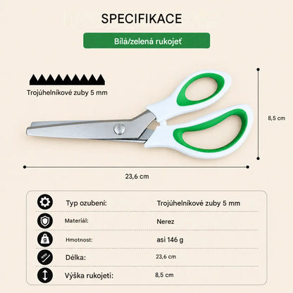 ✂️✨🧵Multifunkční řemeslné nůžky, snadno vytvořte nádhernou krajku!