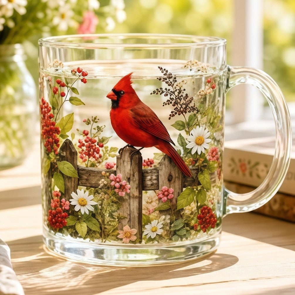 🌸 Limitovaná edice kolekce sklenic Garden Morning Bliss 2026 ☕🐦
