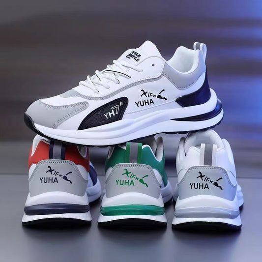 【Darmowa wysyłka i 50% zniżki】【36-44】Nowe unisexowe, skórzane trampki, wygodne i lekkie buty do biegania