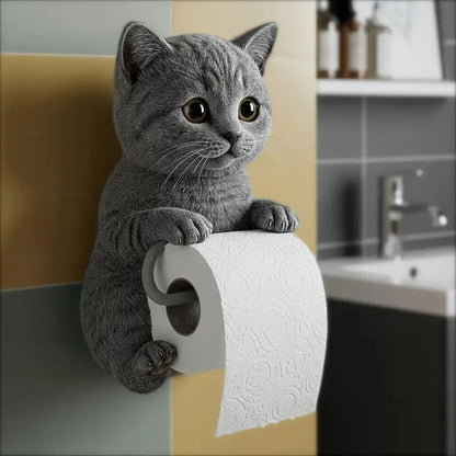 🐱Uroczy uchwyt na papier toaletowy z motywem kota-4077489