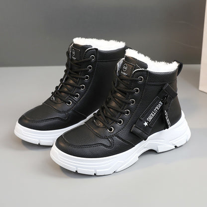 🔥【50% ZNIŻKI】🥰🥰【35-45】Zimowe damskie buty śniegowe zapinane z boku na zamek-3855151