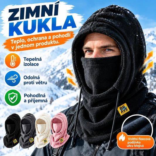 ❄️ Integrální zateplená čepice s fleecovou podšívkou, která vás udrží v teple až do -20 stupňů Celsia. ⛷️ Ideální pro lyžování, jízdu na motorce a outdoorové aktivity.🔥