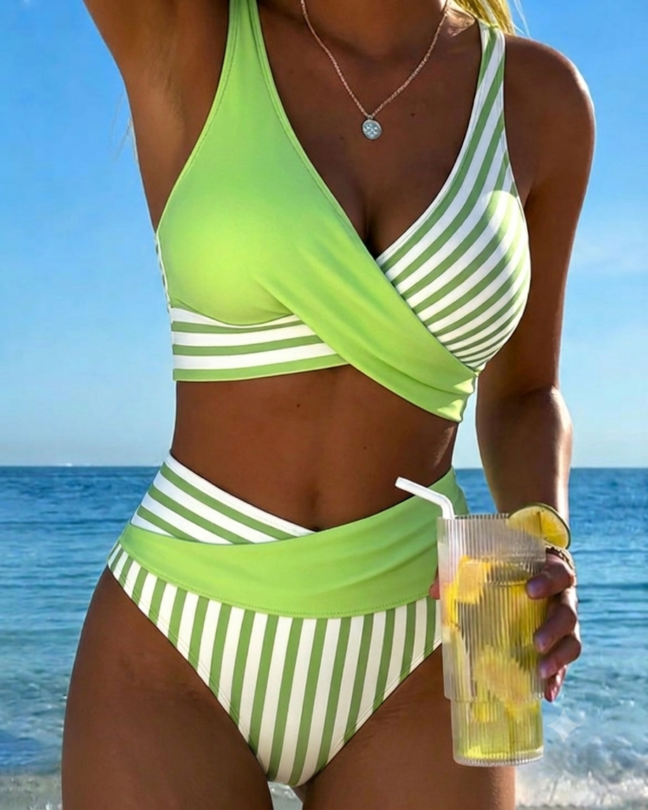 🏖️【S–3XL】🤩 Nový set s potištěnými plavkami, rychleschnoucí a prodyšný materiál, přiléhavý a stylový