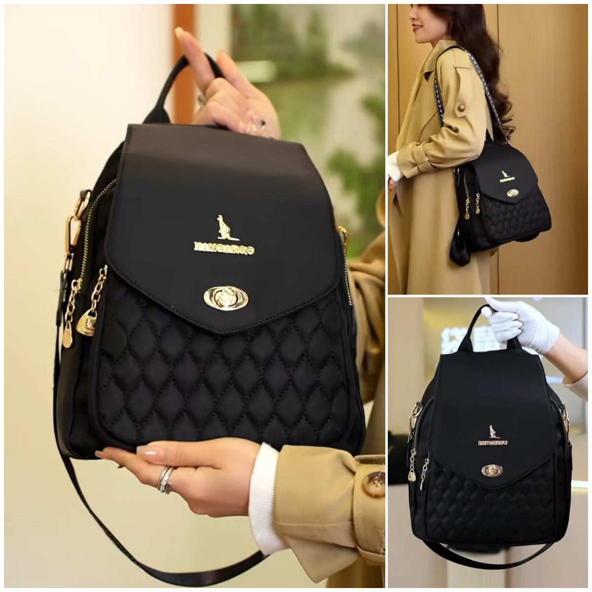 🎒🎒Nový módní a ležérní batoh z oxfordské látky 4234394