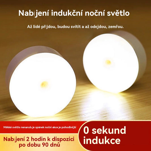 【Kupte 1 a dostanete 1 zdarma】🏡💡Inteligentní LED lampa s indukcí lidského těla, pohodlné a praktické nabíjení-4156733