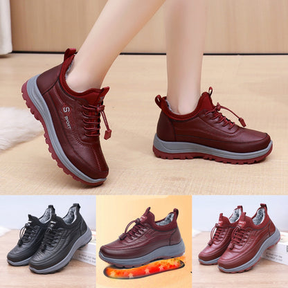 🔥【35-41】 2025 jesień i zima nowe buty sportowe i codzienne antypoślizgowe bawełniane buty z miękką podeszwą 4142817