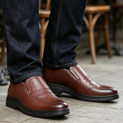 🔥Poslední den – sleva 50 % 👞【39–44】Pánské elegantní ležérní boty pro každodenní nošení, novinka 2026, měkká podrážka, pohodlné a stylové