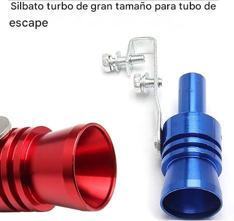 Silbato de escape con sonido turbo – Metal duradero y llamativo