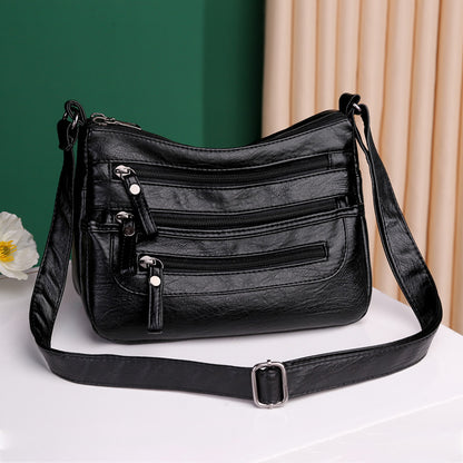 🔥【Oferta ograniczona czasowo】Stylowa torba na ramię wykonana z miękkiej skóry o dużej pojemności-4211263