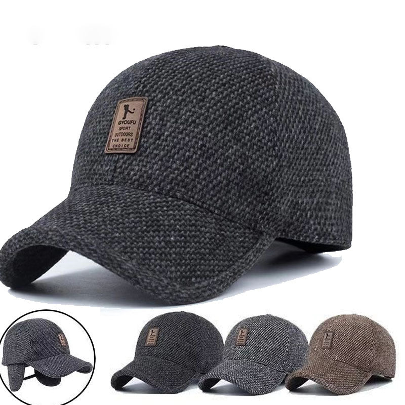 ✨🧢【50% popust】🔥⛄ Nova jesensko/zimska moška kapa za prosti čas, elegantna in vsestranska 4156607