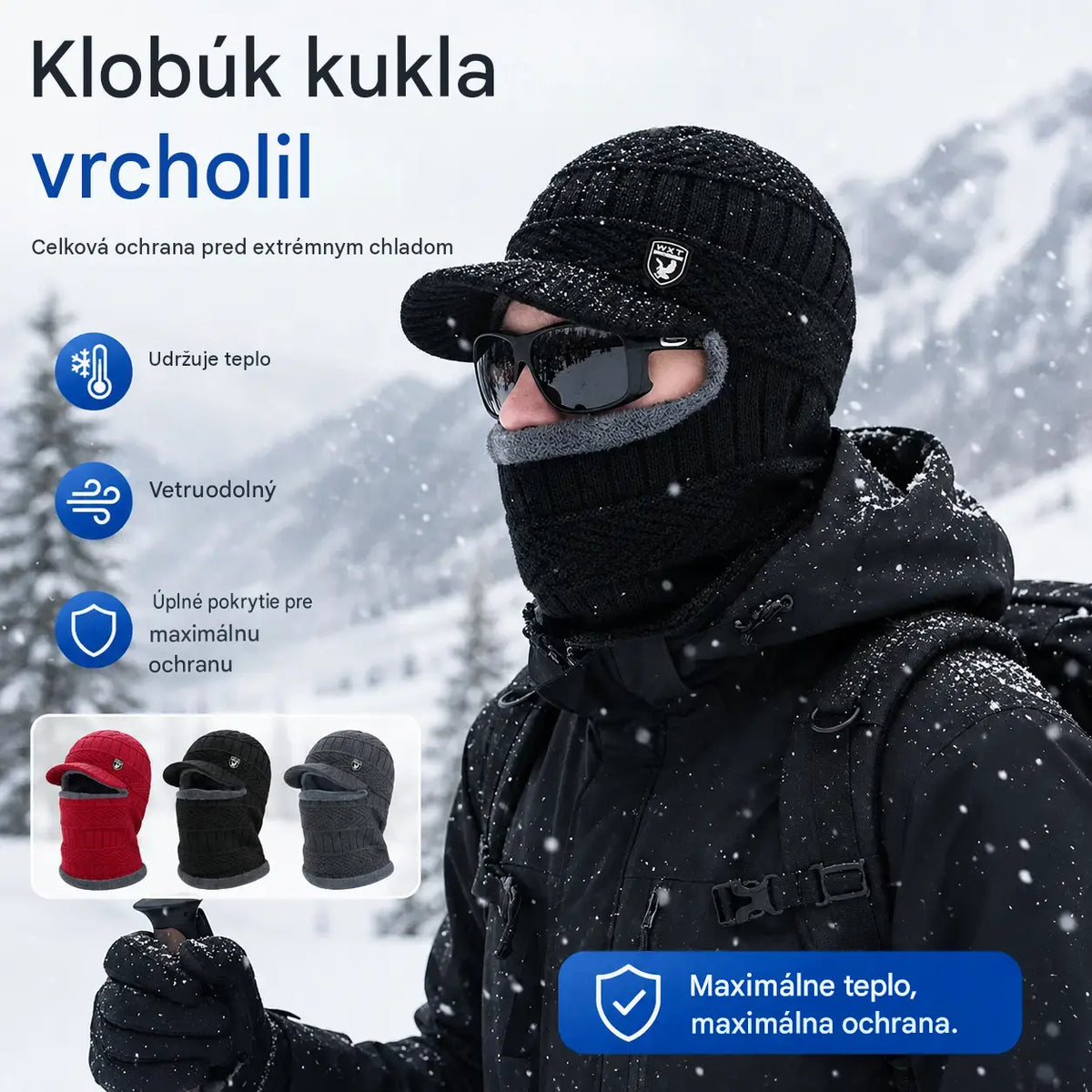 🔥 1+1 ingyen! Vastag gyapjú egybesapka – szél- és fülvédővel 🧢 Tökéletes a hideg téli napokra, szabadtéri programokhoz! ✨