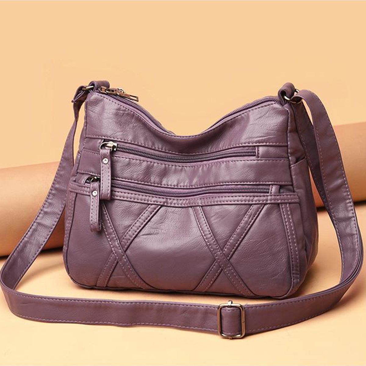 🔥👜【Nowa promocja produktu】 💟💖【50% ZNIŻKI】2025 nowa miękka skórzana torba na ramię o dużej pojemności, modna