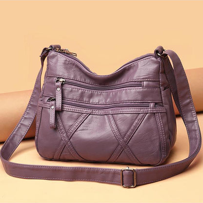 🔥👜【Nowa promocja produktu】 💟💖【50% ZNIŻKI】2025 nowa miękka skórzana torba na ramię o dużej pojemności, modna