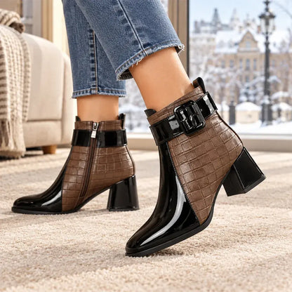 👢50 % popust🔥【 35–40】Elegantni ženski jesenski gležnjarji – modni in vsestranski