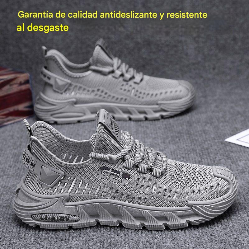 💥💥 (38-46) Zapatos casuales de verano para hombre, transpirables, con suela suave y excelente comodidad.