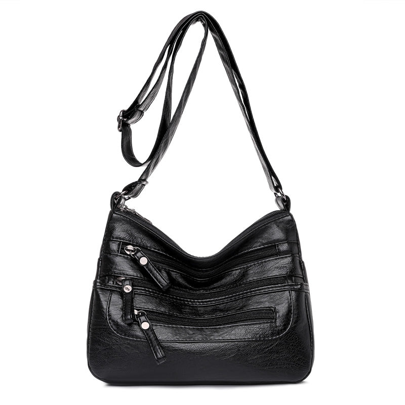 🔥【Oferta ograniczona czasowo】Stylowa torba na ramię wykonana z miękkiej skóry o dużej pojemności-4211263