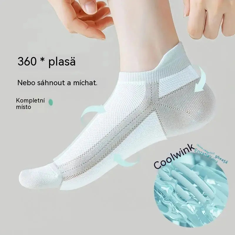 ⭐【🔥10 párů】Pánské prodyšné, antibakteriální a deodorizující business ponožky【Velikosti 36-46】